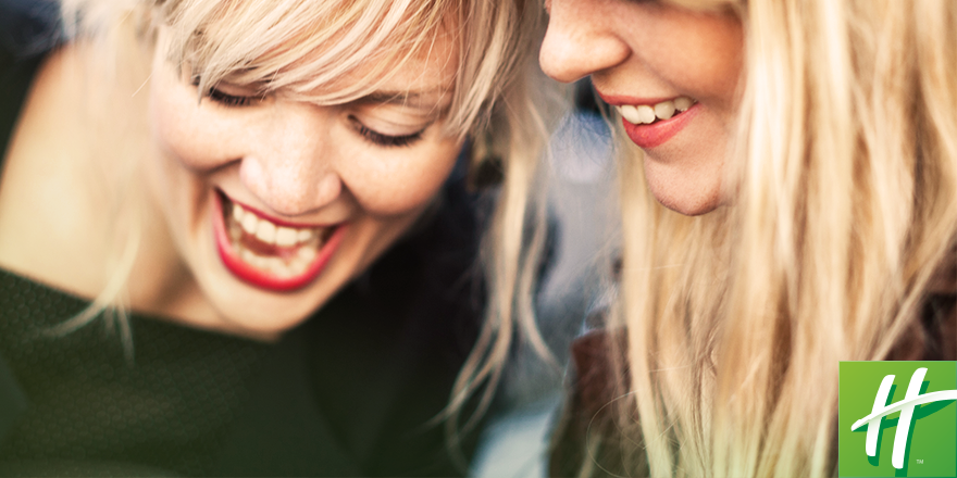 HolidayInn's tweet photo. The warmth of a #smile is infectious. Seeing one on your face puts one on ours. #JoyOfTravel https://t.co/rQqeidg2oG