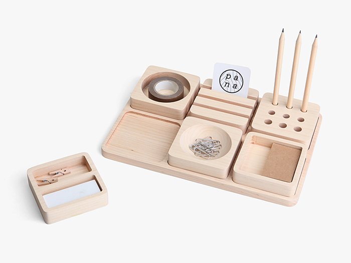 We love the simplicity of these modern desk and home accessories by #Pana bit.ly/1GtPhGB