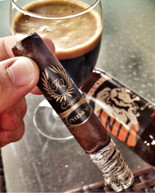 FQCigars's tweet photo. "FQ Phenom and Weyerbacher Tiny. Awesome stuff right here." Always appreciate the photos @jeremyrex85 @Weyerbacher https://t.co/HBmL1zEXJ1
