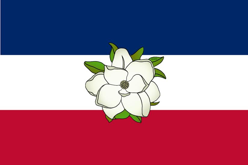 colmilner's tweet photo. New #Mississippi state flag. Think about it. RT #themagnoliastate #takeitdown #olemiss #usa #hottytoddy #rebels https://t.co/7FJzKvg7x4