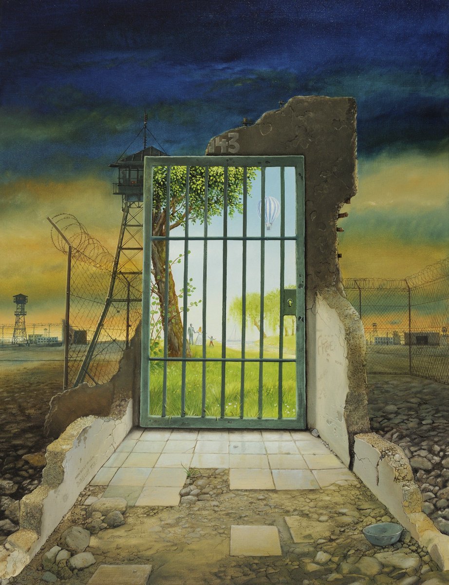 Exhibition of Art and Prison at the Palace of Justice in Munich from October 28.to November 13