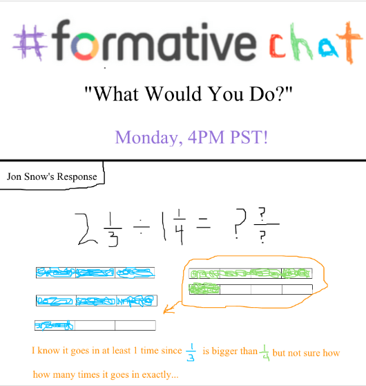 goformative's tweet photo. "What would you do?" #formativechat #flipclass #assessmentforlearning #cuefall @SolutionTree #formativeassessment https://t.co/u5dHoGum3L