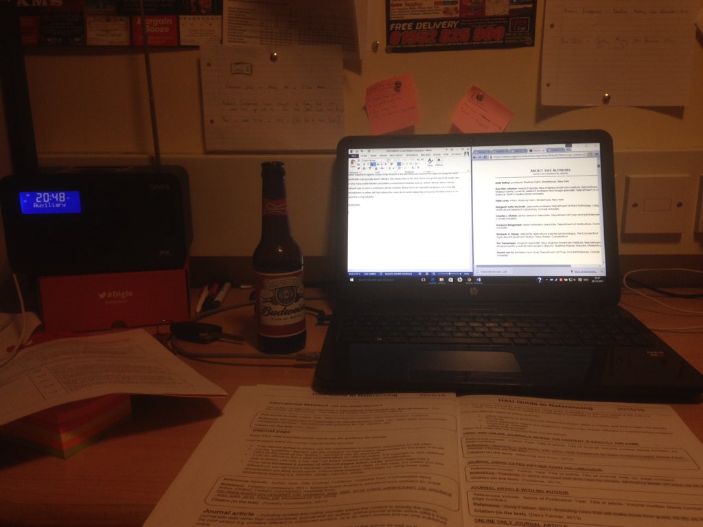 jonsweet7530's tweet photo. . Bud, assignments, radio 1 and keen for town tonight if I can finish in time https://t.co/ruJ35jDRUh