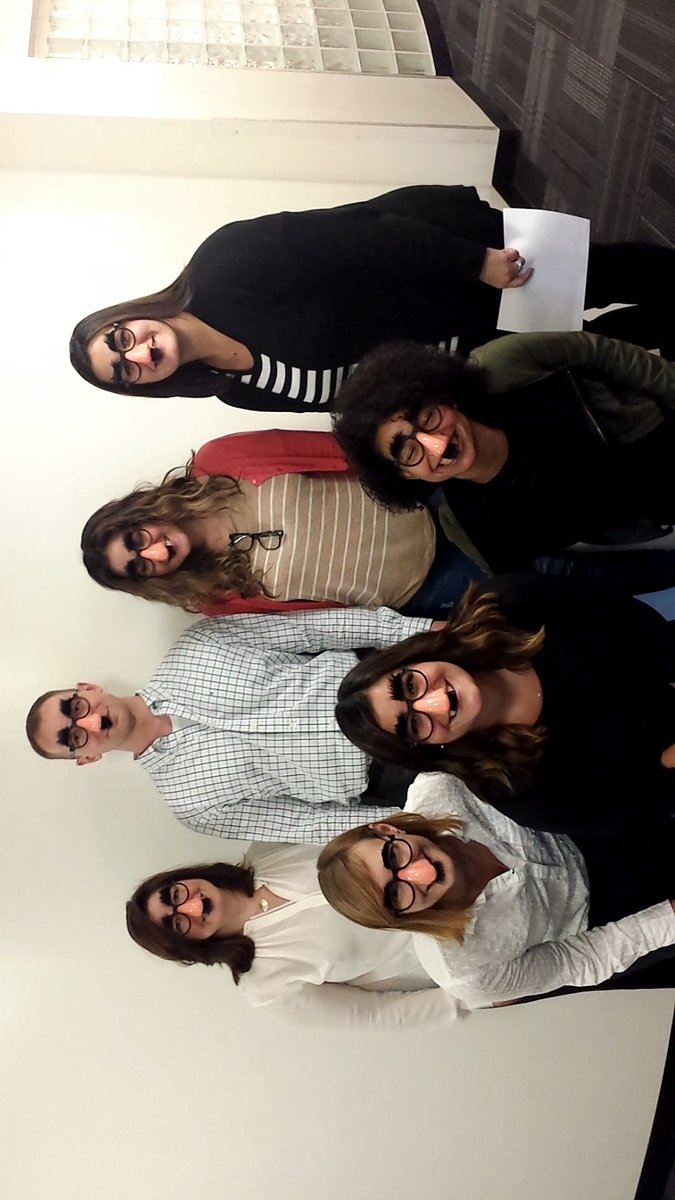 SashieFeds's tweet photo. Disguise Day - Can you tell who's who? #mecspiritweek #MECnewyork #mecny https://t.co/1WltN93eDY