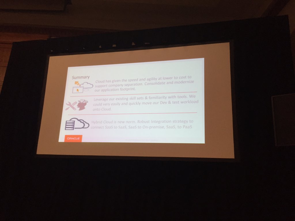 VikasAatGoogle's tweet image. #OracleICS #oow15 : viavi - ICS to help to innovate, reuse skills, integration is key to deliver hybrid for viavi!