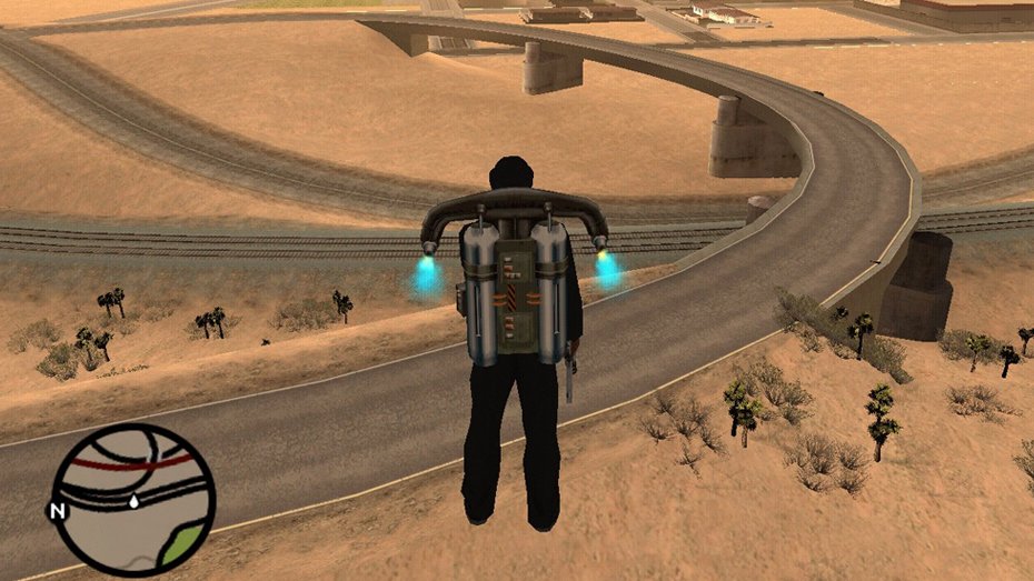 GTA San Andreas Remastered - O JETPACK 