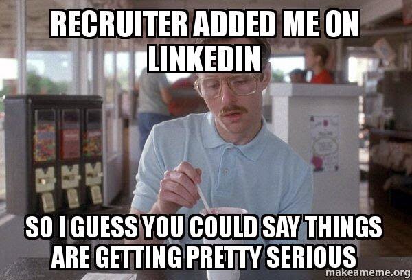 aprojectortwo's tweet photo. How many of you connect with recruiters on LinkedIn? #recruitmentconsultant #newjob #digital #linkedin #career #apo2 https://t.co/uhNb0vaG66