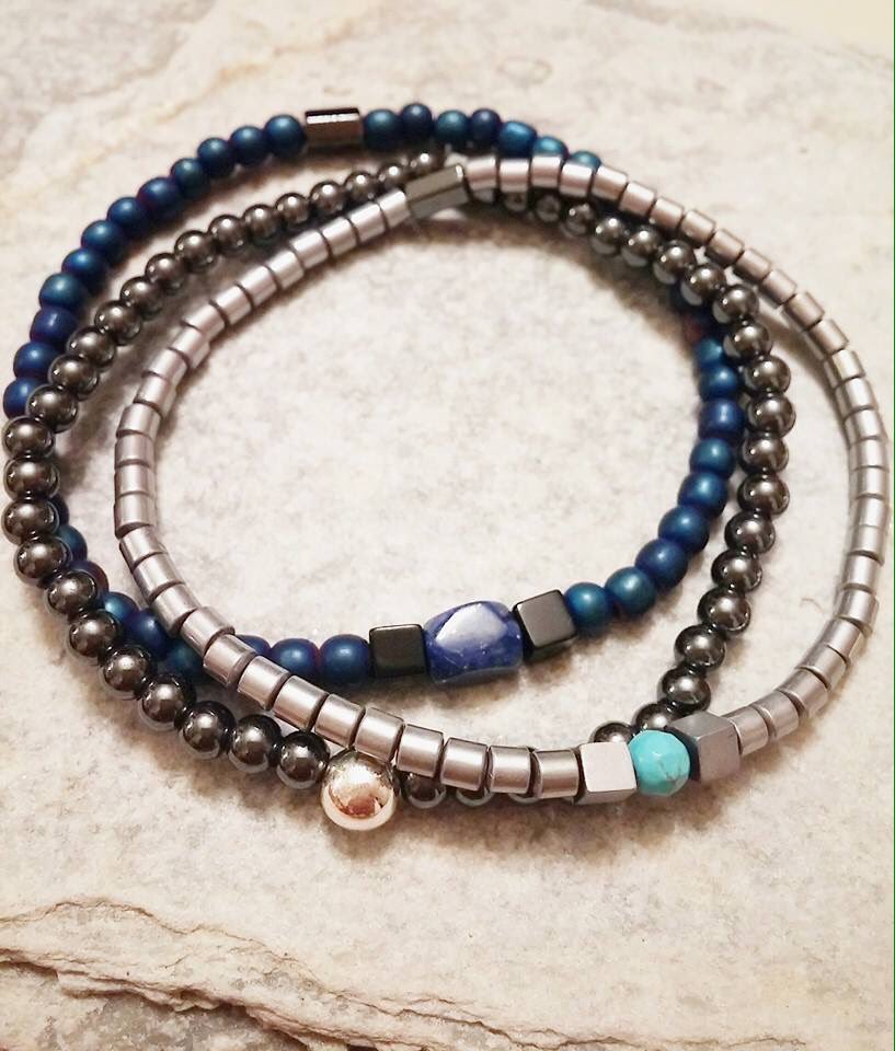 nikostsaousis65's tweet photo. #unisex_bracelets #made_by_nikos #hematite #semipreciousstones #silver_925 https://t.co/31NMV6Bs1w