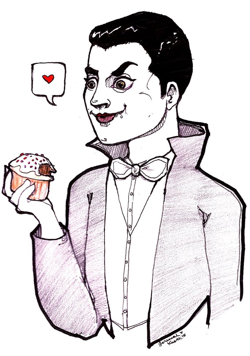 MoreHorrorCake's tweet photo. Check out this awesome picture my talented friend (https://t.co/yt9lBihqrC) drew for https://t.co/PP7v9G31Q5! https://t.co/YCokjEI2Y8