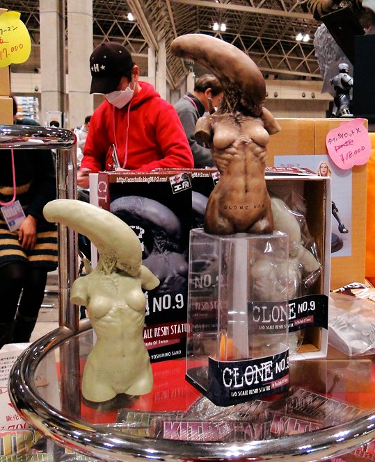 Twitter 上的 ミウ 佐野さんのエース工房の1点レジン Clone No 9 エイリアン４のリザレクションでリプリーのクローン を産み出す実験中に悲しくも失敗作として産み出されたクローンたち このキットもなかなかオクに出ない T Co Cvpjhiswf1 Twitter