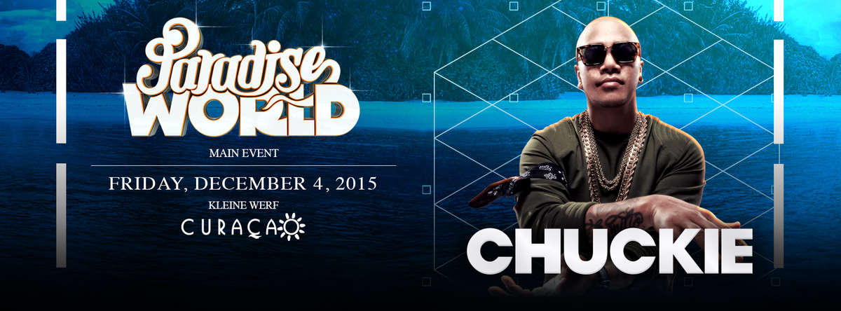 paradiseworld's tweet photo. #ParadiseWorld goes #dirtydutch! @djchuckie finally in #Curacao Friday December 4. Welcome to the future! #djchuckie https://t.co/t0uhGp3o5R