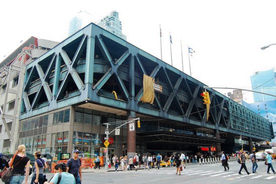 archpaper's tweet photo. In time, New York's Port Authority Bus Terminal will be slightly less soul-crushing https://t.co/q0DUYPKKCy https://t.co/5EWmFkus9M
