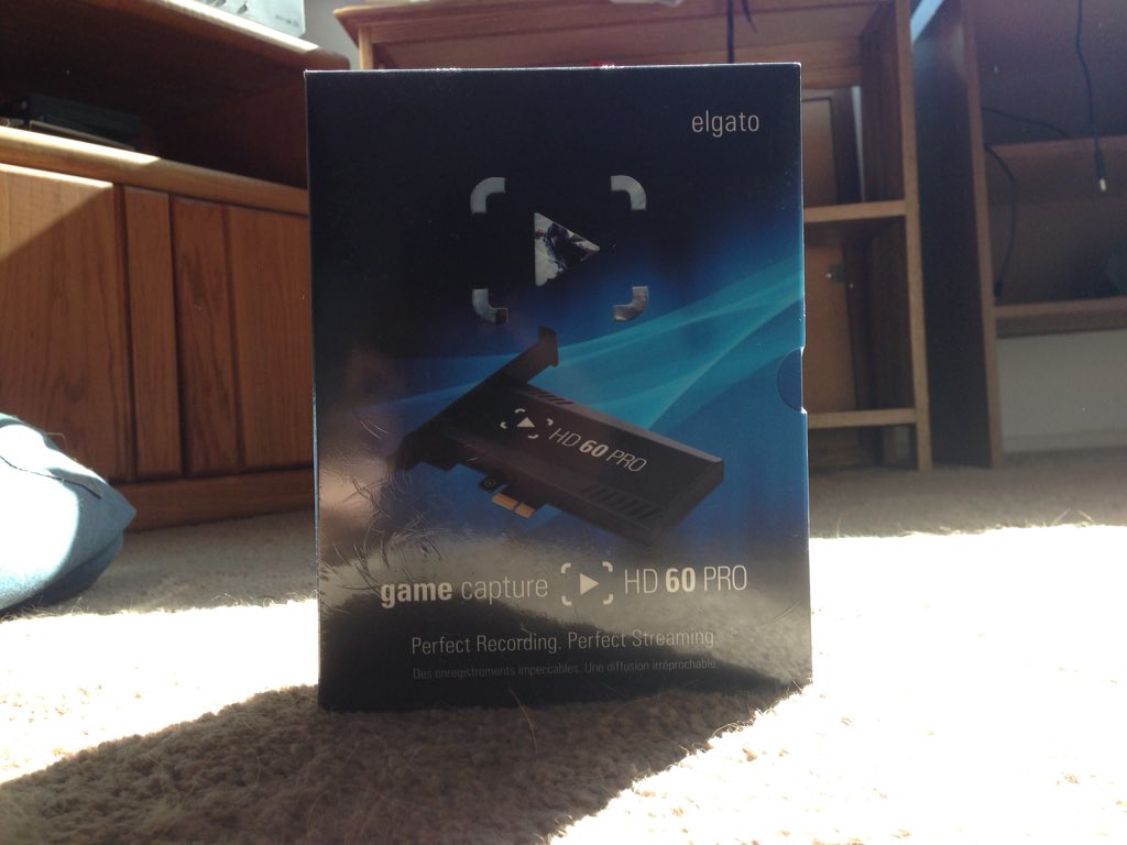 My new <a href="/elgatogaming/">Elgato</a> capture card 😍
