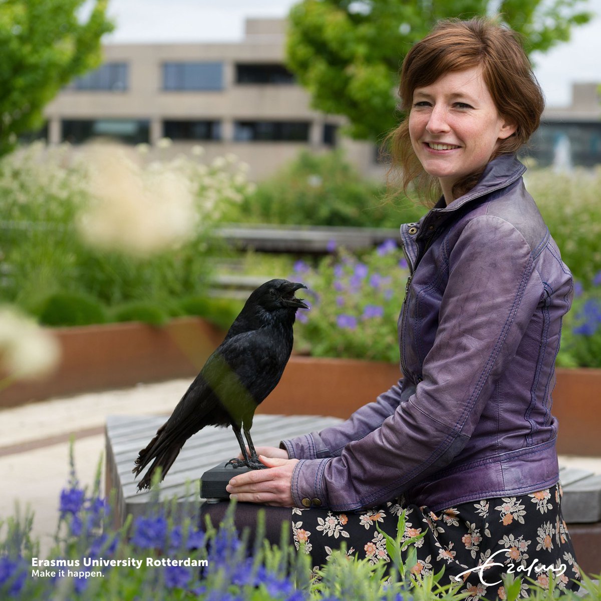 EUR and you. Together we make it happen. Every day! Check out the story of Anne on facebook.com/ErasmusUnivers…