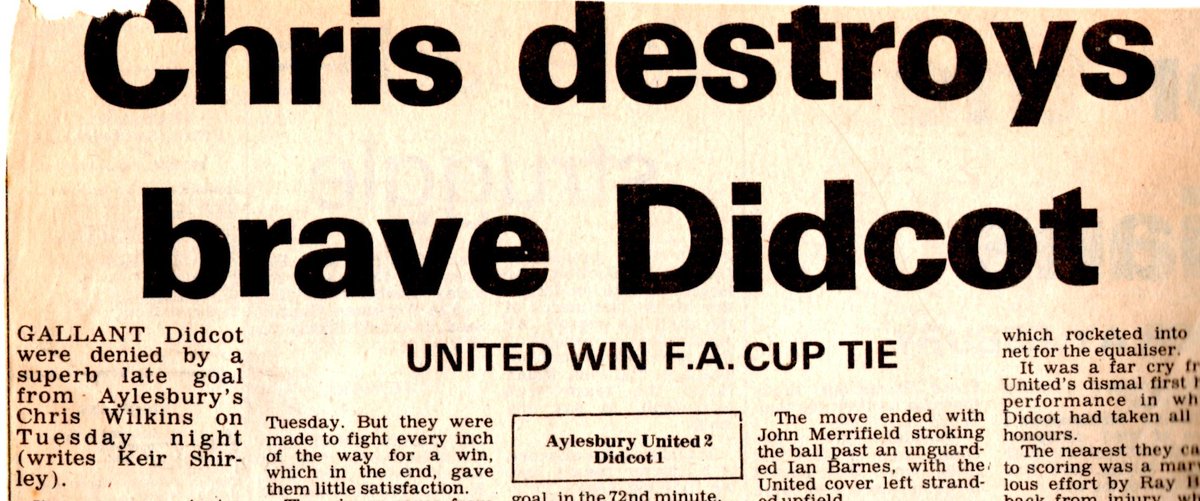 I saw off Didcot in The F A Cup now its the turn of <a href="/OfficialECFC/">Exeter City FC</a>