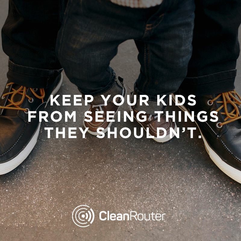 CleanRouter's tweet image. Keep your kids from seeing things they shouldn&apos;t. #CleanRouter