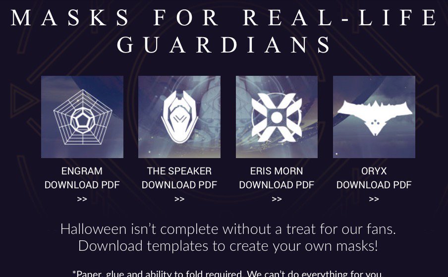 Bungie Informer on Twitter: "Print out and make your own # ...