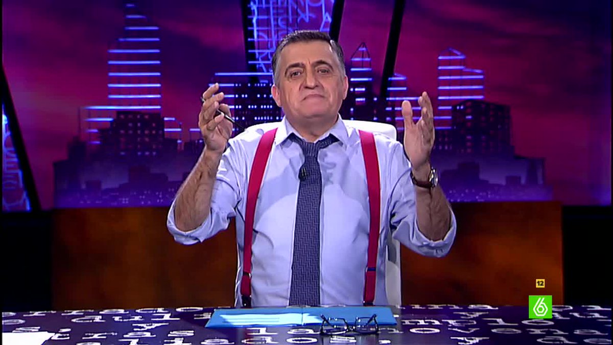 El_Intermedio's tweet photo. 🔴 "Aguirre no sabe qué hacer para salir en la tele: 'No estuvimos en Irak', 'Destapé la Gürtel'..." https://t.co/i0TYgriPQx
