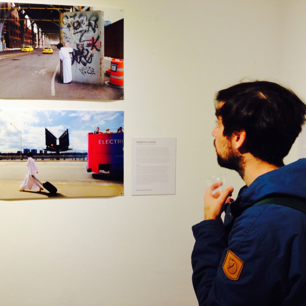 UrbanPhotoFest's tweet photo. Fantastic opening night at #Streetopolis @71aLondon @UrbanPhotoFest thanks all! #UPF2015 https://t.co/MHrgaWmi8C
