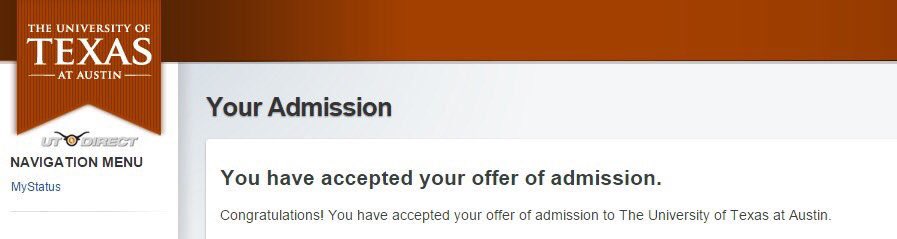 Ut20Class's tweet image. No better news than.. #UT20 #HookEm