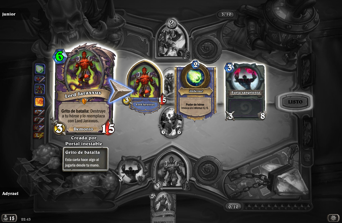 adyrael's tweet photo. Cuando el Jaraxxus Mage https://t.co/qYejIoFL63