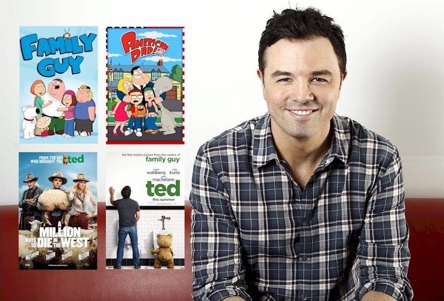 Hoy cumple años Seth MacFarlane, dibujante, guionista, actor y director de cine. 
Happy Birthday 