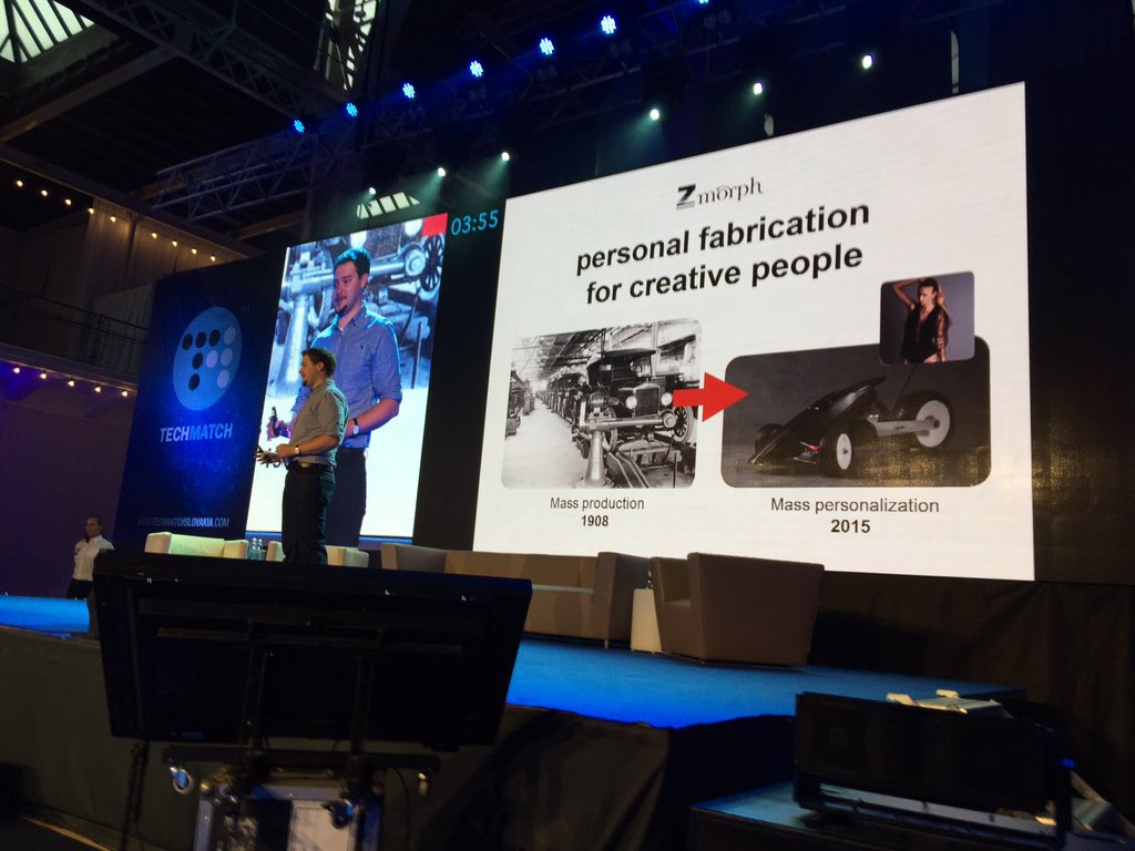 kevinkrejci's tweet photo. Congratulations to @ZMorph3d for the Best Technology Award at #TechMatch2015!  #Slovakia #makermovement https://t.co/EGwVaCEzVR