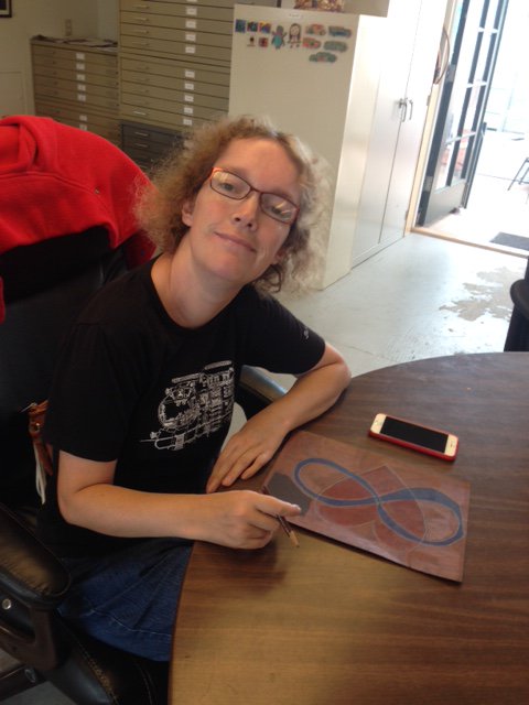 SlingShotArt's tweet photo. Erica Miller - her love for creating art is #infinite! https://t.co/upabZSde7m