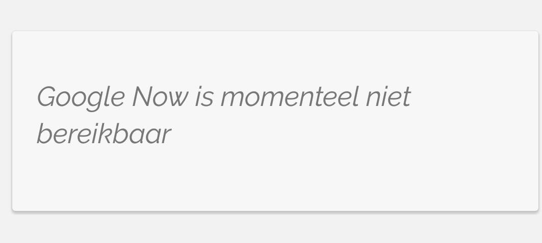 vallendesterre's tweet photo. I give you: Google Not Now. https://t.co/C6f8rAGpde