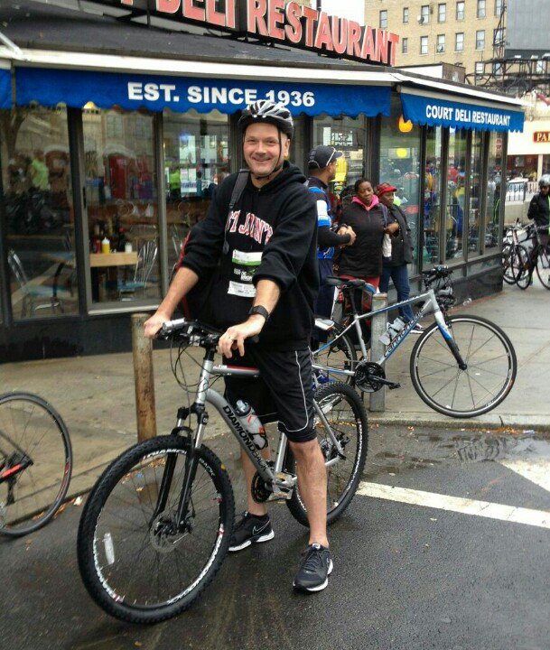 tahanna's tweet photo. #tdbx rode the Bronx yesterday. 45 miles on a mountain bike, showed me I need to ride more! https://t.co/YSg9e7IrMA