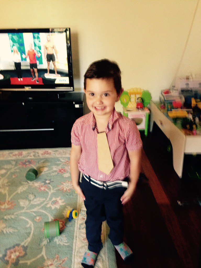 Look out @TurnbullMalcolm, Jack says that he's the new 'high minister'wearing a picture stand tie.#futureinnovator