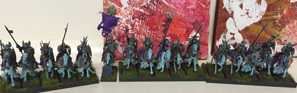 Cpt_Dazler's tweet photo. Black Knights done! Treat unit finished so back to 150 zombies... https://t.co/WpLSWp9oLI