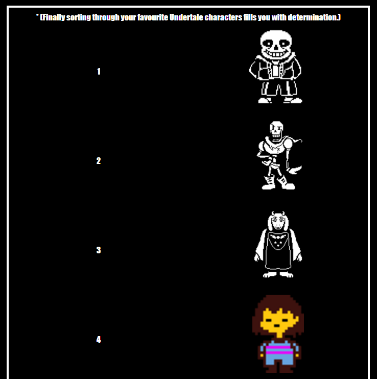 What Undertale Character are You?