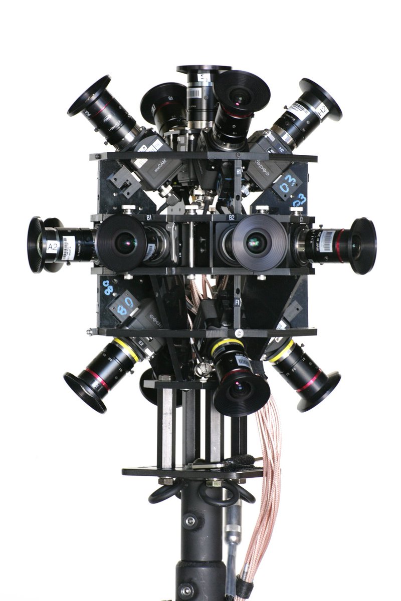 radiantimages's tweet photo. The #headcasevr rig features high dynamic range, global shutter and perfect sync. #SMPTE2015 #VirtualReality https://t.co/n0WfeeyxSV