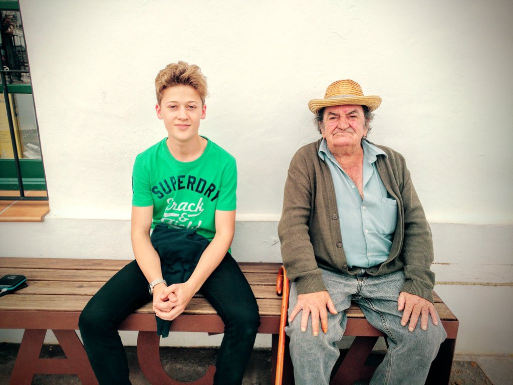 BBSLANGUAGES1's tweet photo. Ace photo! Jacob even asked him in Spanish if he could take the photo #pueblotipico https://t.co/dvHmI90JEP