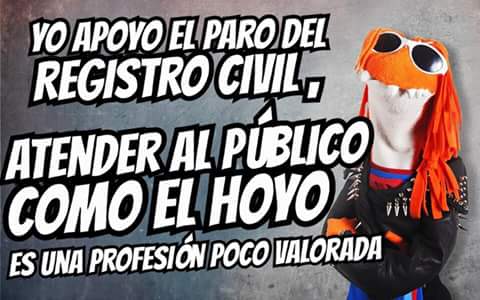 AndresDobleERRE's tweet photo. #PongamonosSerios #ParoRegistroCivil PAREN LA WEA! https://t.co/nDQ4UbIovE