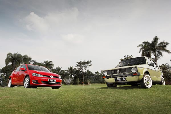 Ketika volkswagen bermain golf di Klub Golf Bogor raya m.autobild.co.id/read/2014/08/0…