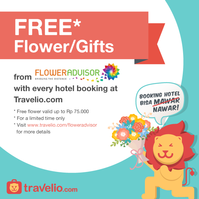 TravelioSupport's tweet photo. Jangan lupa kasih bunga ke pasangan ya! Bisa pilih-pilih di @FlowerAdvisor 
KLIK >  https://t.co/z9GdfuXPBp https://t.co/dc0YJKqwcL