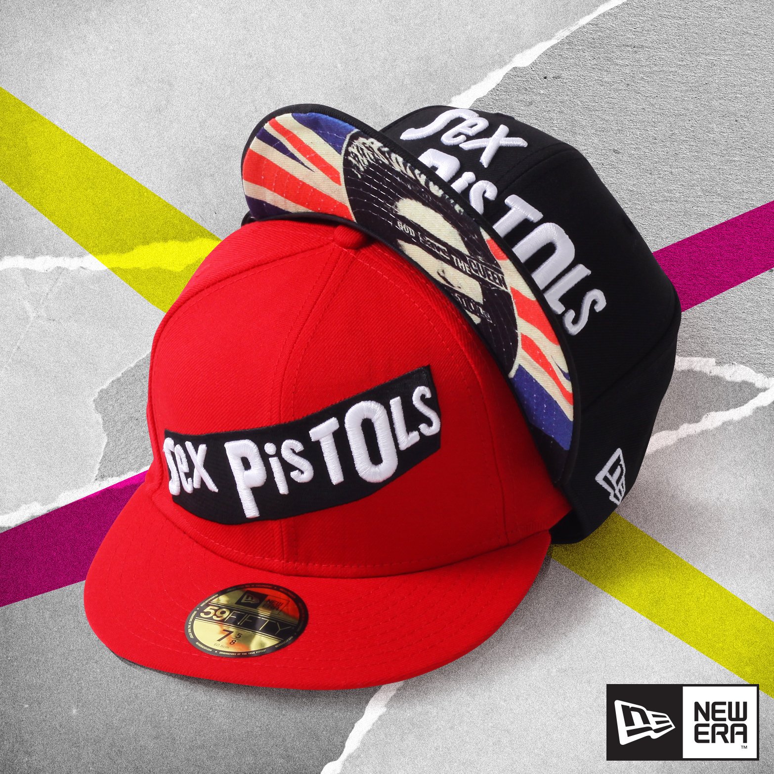 Salie beest levenslang New Era Cap PH on Twitter: "Are you ready to rock these Sex Pistols caps?  Retail price: Php 2095 Get them in our Megamall and TriNoma store  https://t.co/h9qDsPbnPw" / Twitter