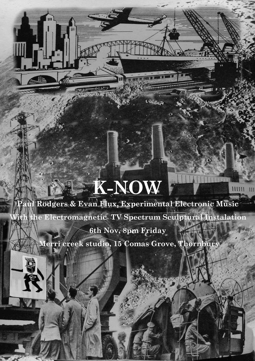 MerriCreekPrint's tweet photo. A happening next week...Friday Nov 6, 8pm @MerriCreekPrint #installation #korgsynth #theramin #rolandSH5 #soundart https://t.co/29lnU5jbjJ