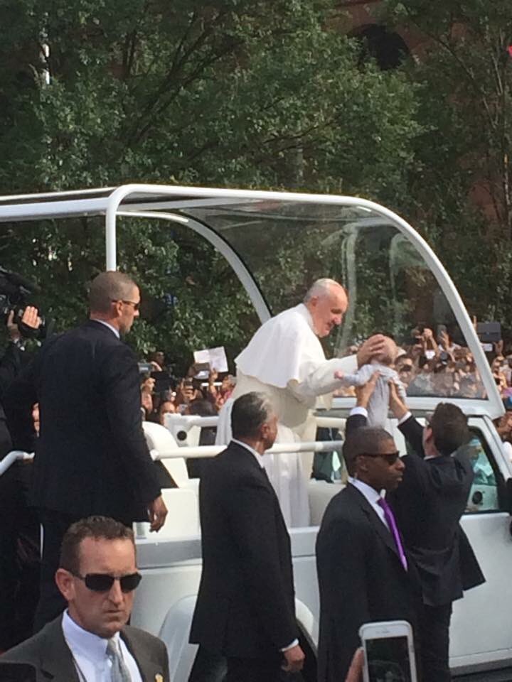 SLUHMinistry's tweet photo. It has been one month since Pope Francis arrived in Philly! 2Philly4Francis #2P4F @DeSmetMinistry https://t.co/I9gIyAsaqa
