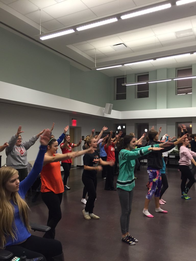 We had an awesome Greek Sing practice tonight! It's that time of year! 🙌🏻🎤💃🏻 <a href="/BW_GreekSing/">BW Greek Sing</a>