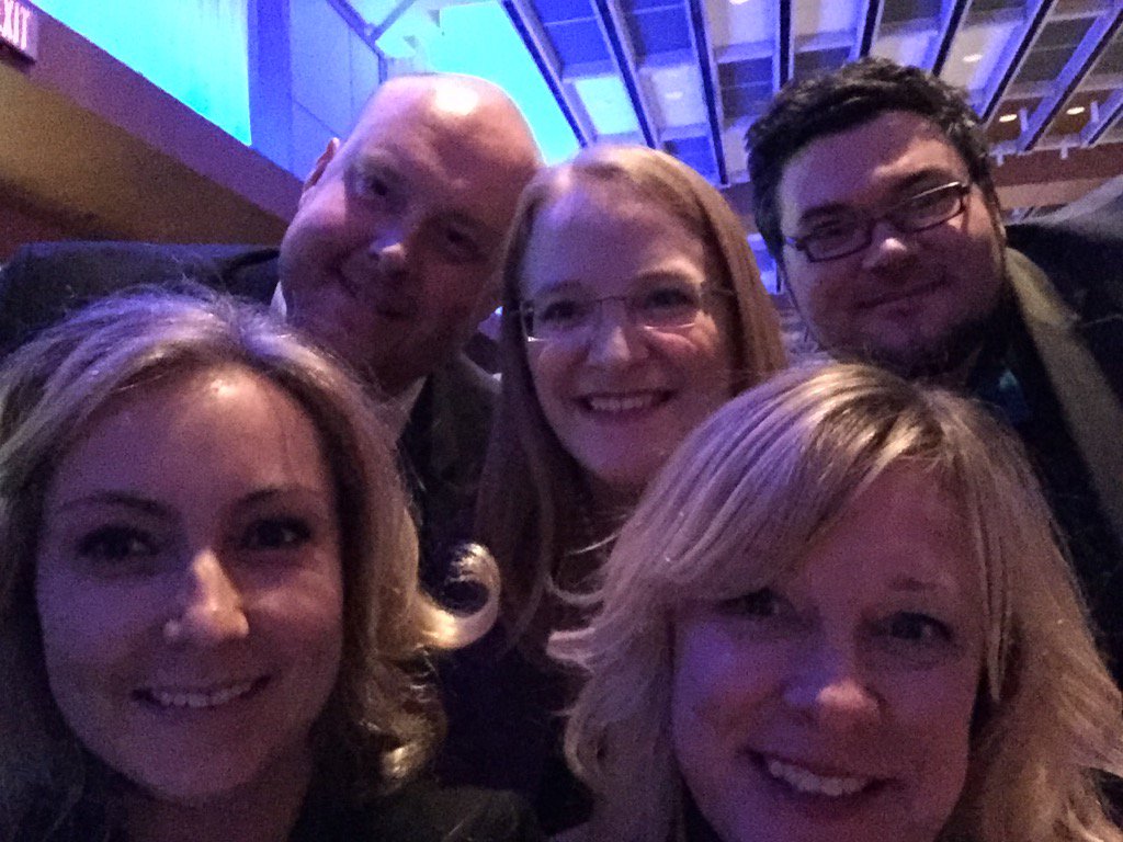 MeganFielding's tweet photo. @TELUS yyz team at the #MayorsArtsEve https://t.co/5Ag0w3TNr8