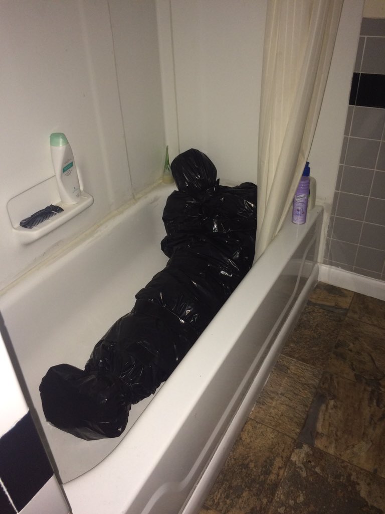 lil_billll's tweet photo. When you are the Halloween obsessed roommate https://t.co/cCdOvgKem3