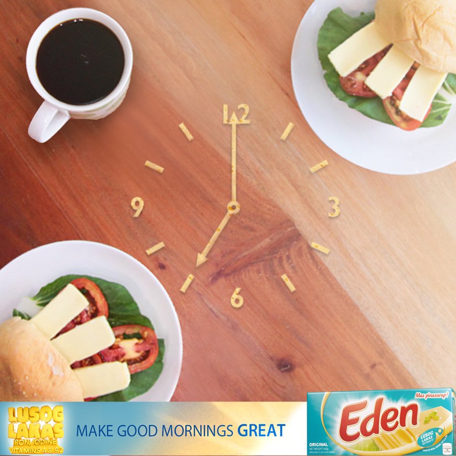 EdenCheesePH's tweet photo. Breakfast time na! Siguraduhing yummy &amp; healthy ang agahan ng mga kids. Serve them with a #GreatEdenBreakfast today. https://t.co/C2fGo86Y7F