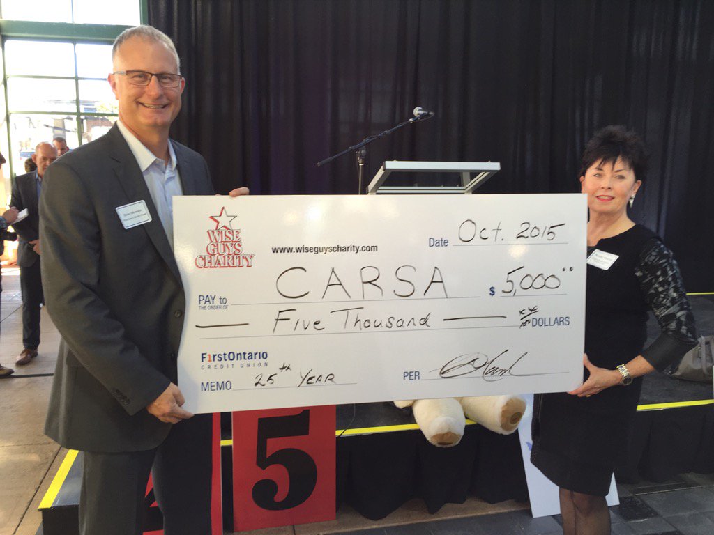 WiseGuysCmtee's tweet photo. We are proud to support @NRSAC. A great charity doing so much for the Niagara community #WiseGuys25 @WiseguysDoug https://t.co/5bcHwmjGdz