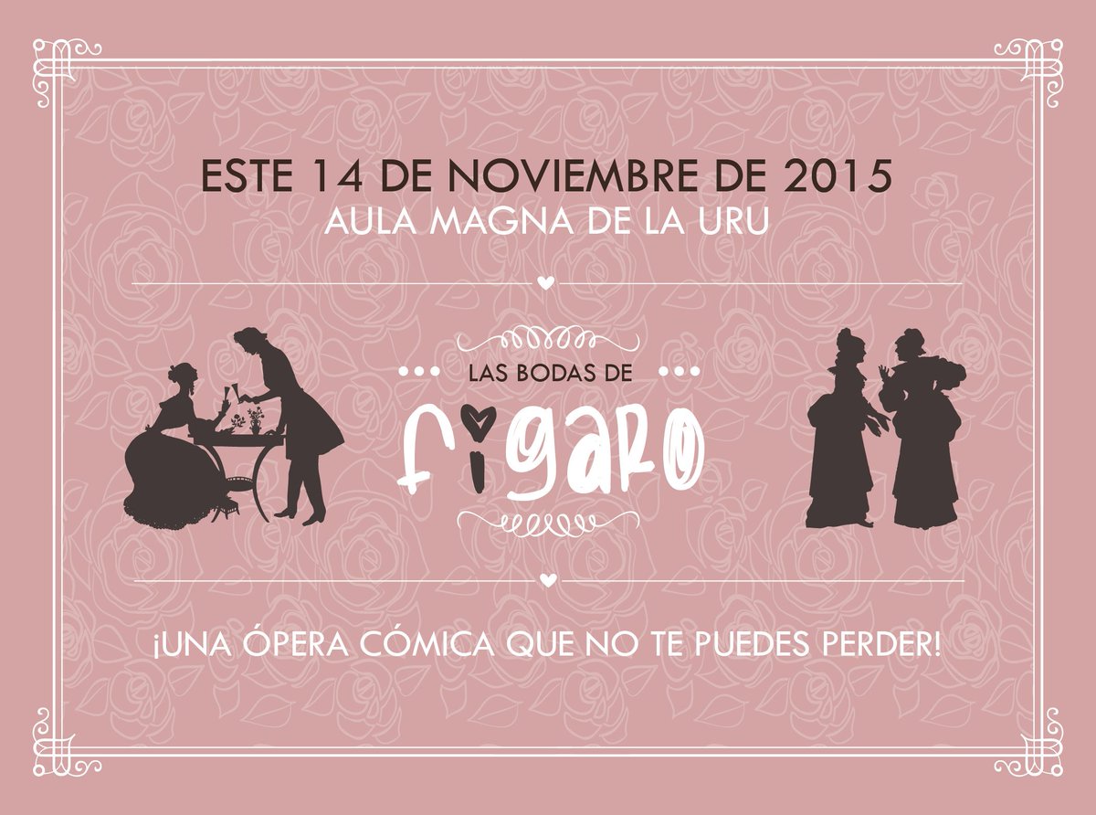 OperaDeMcboRU's tweet photo. Nuestra cita es este 14/11 en el Aula Magna de la URU. ¡Acompáñanos a reír y disfrutar del arte! #Maracaibo https://t.co/9ObS80dXdM