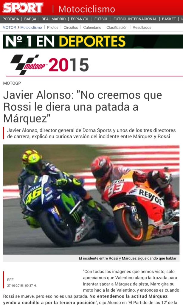 partidazocope's tweet image. La explosiva entrevista de Javier Alonso (Dorna) en el @partidodelas12 ya viene recogida en todos los medios