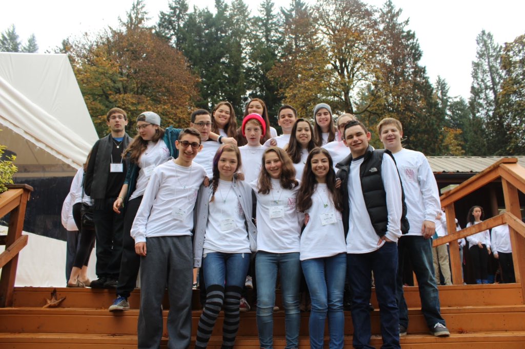BnaiTorahYouth's tweet photo. Dear @NFTYNW,
    Thank you so much for an incredible weekend once again!  Love,
The members of BTY 💙 #NorthBlessed https://t.co/EhxqKDz3Em