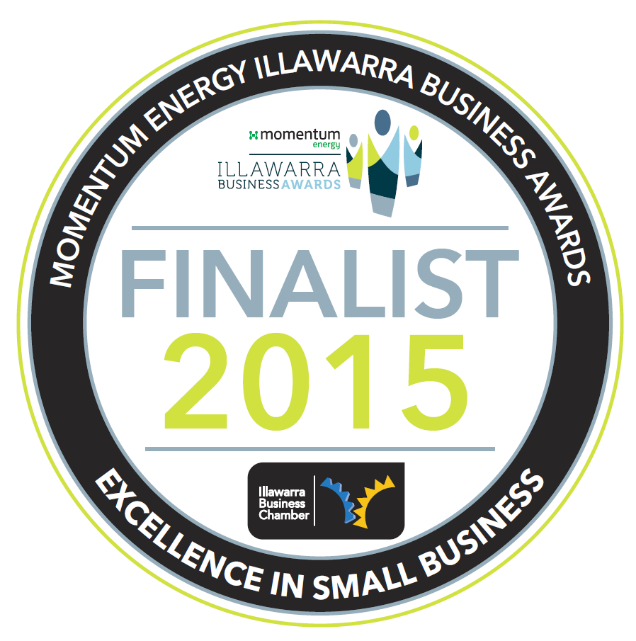 We are proud to announce that we are were finalists in the Momentum Energy Illawarra Business Awards 2015!